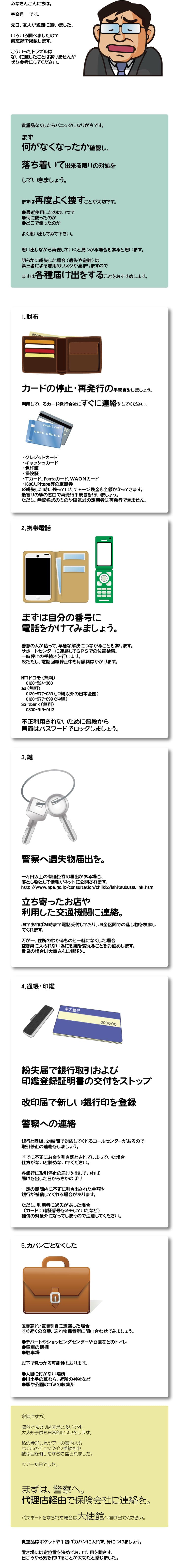 【第201回】貴重品なくしたら